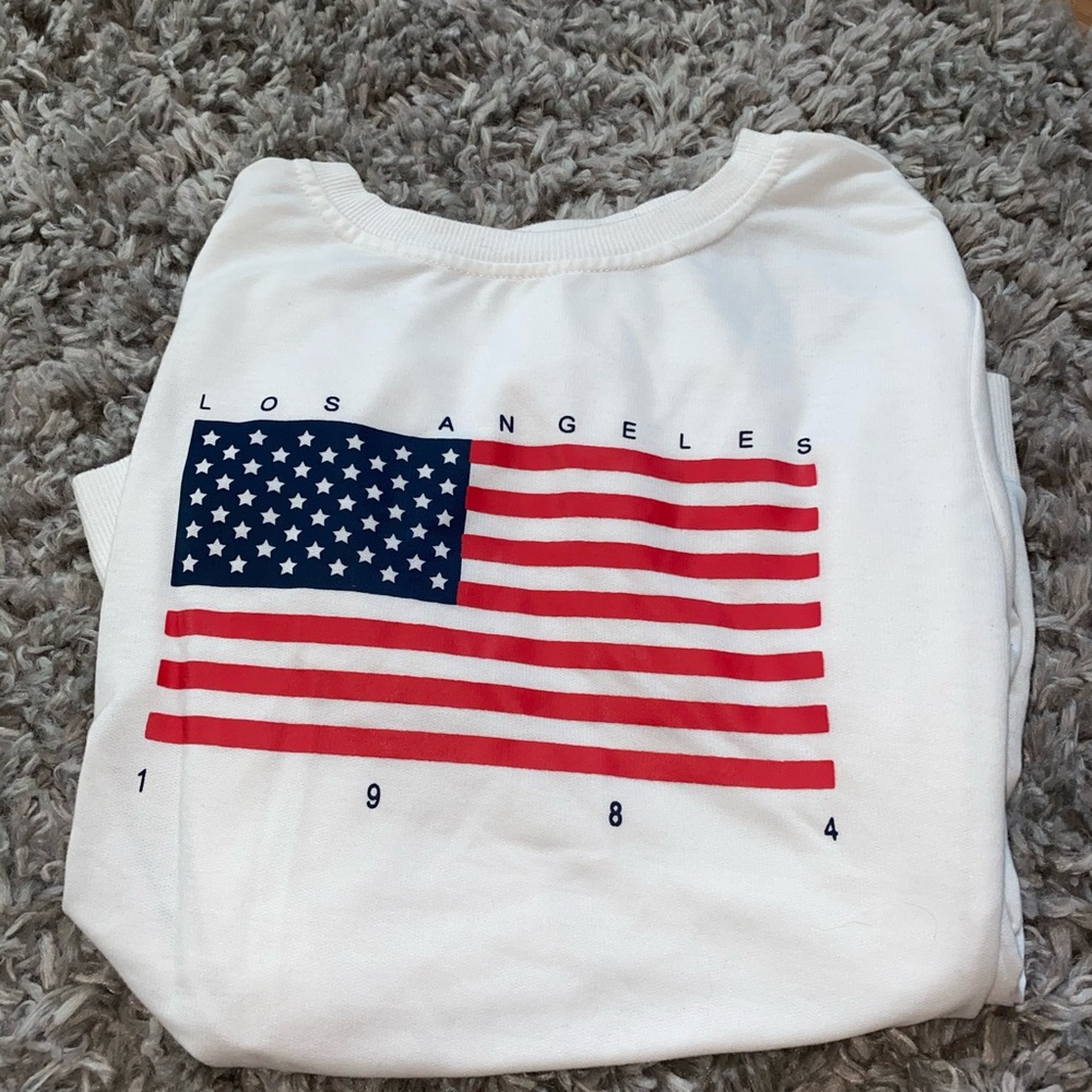 LA crew neck